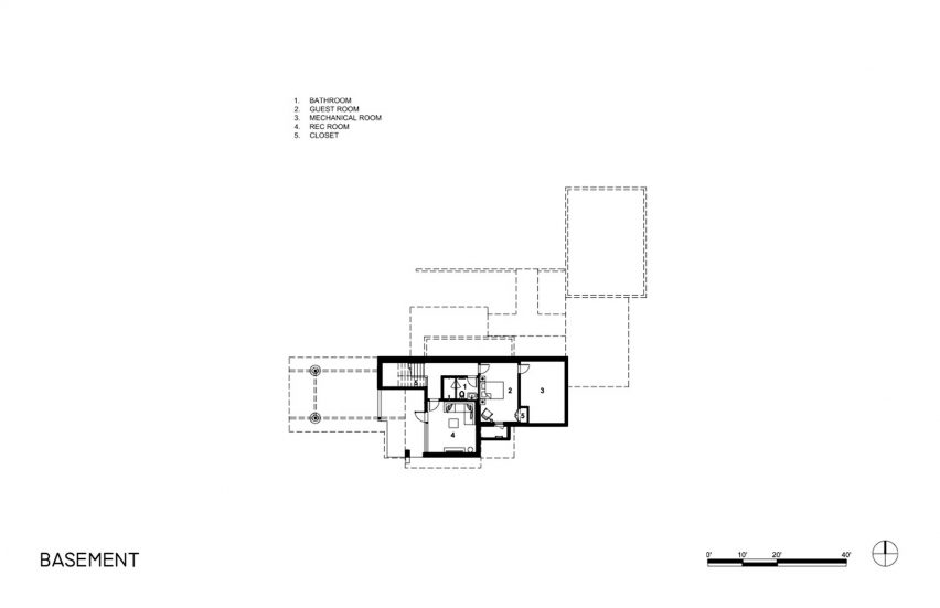Basement floor plan