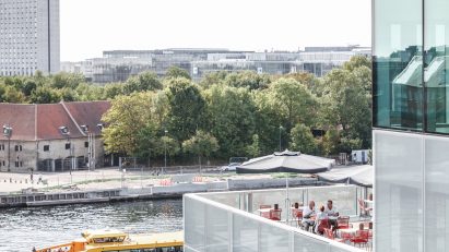 BLOX building on the Copenhagen harbourside