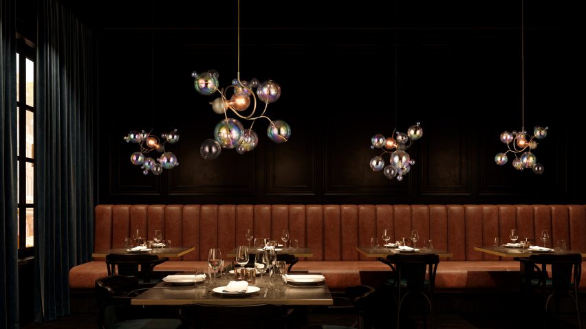 Bubbles lighting by Brand van Egmond