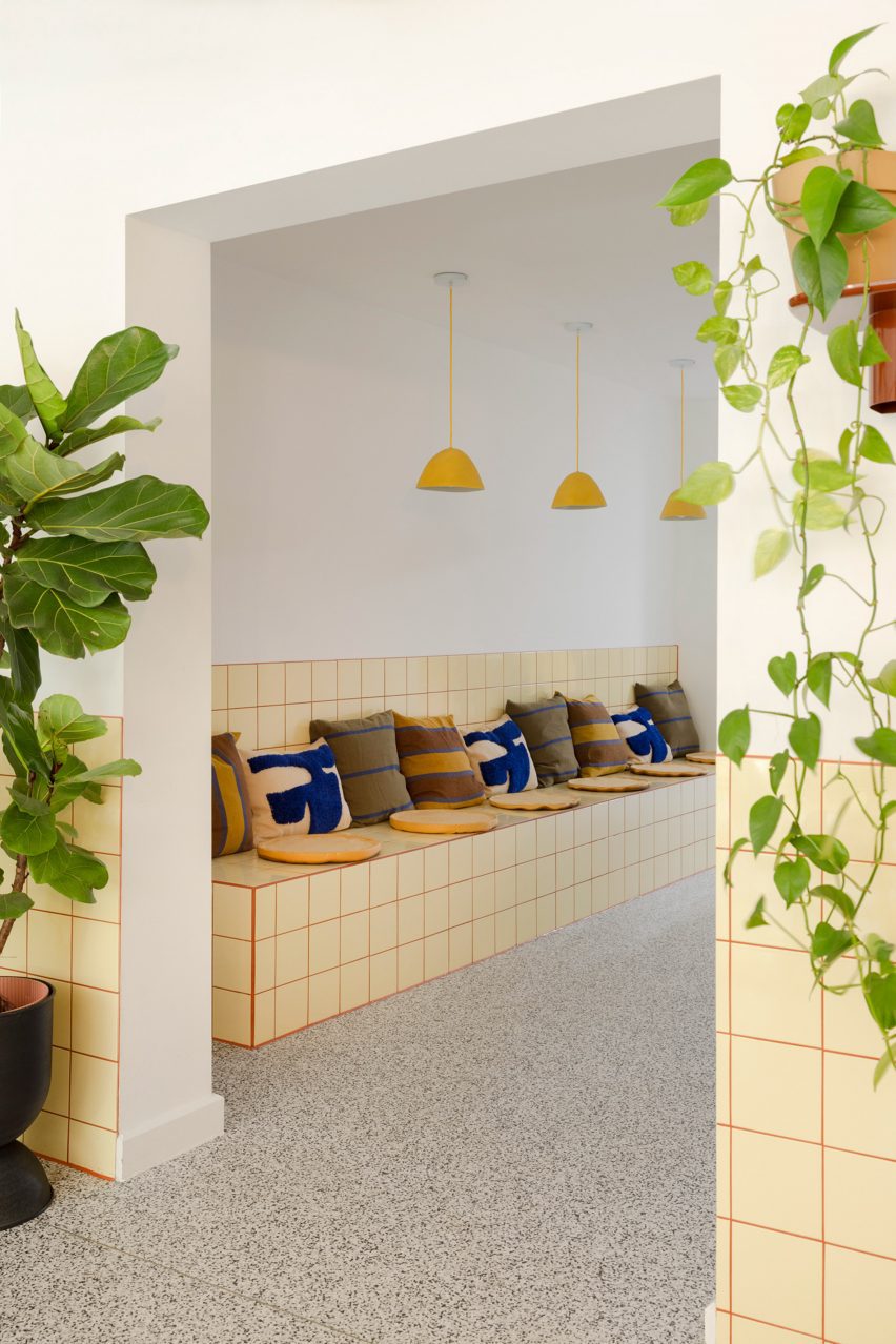 Waiting area in Buller and Rice Wanstead