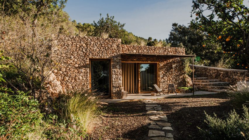 Ibiza Interiors turns dry-stone stables into flexible guesthouse Campo Atelier