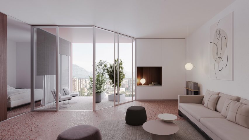 Flat in tower by Chybik + Kristof