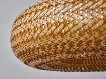 Close-up of design work featured at Design Doha