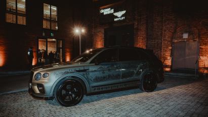 Car at Dezeen Awards event 2023