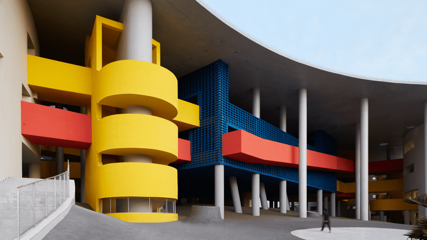 Haikou Jiangdong Huandao Experimental School named best building at Dezeen Awards China 2023