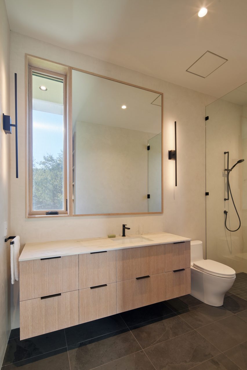 white interior bathroom
