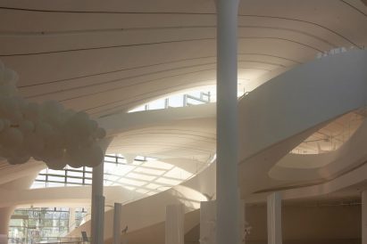 Interior view of Nanchang arts centre by Decode Urbanism Office