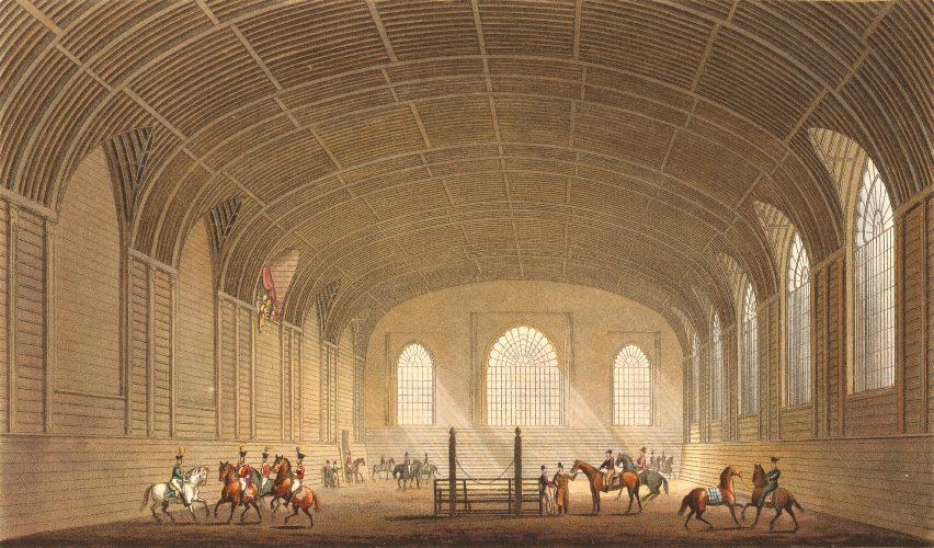 Archival Image of Brighton Dome Corn Exchange and Theatre refurbishment by FCBS