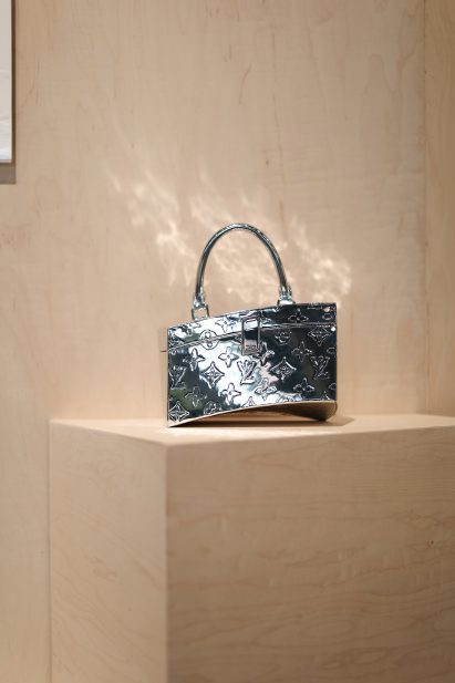 Twisted Box bag by Frank Gehry for Louis Vuitton