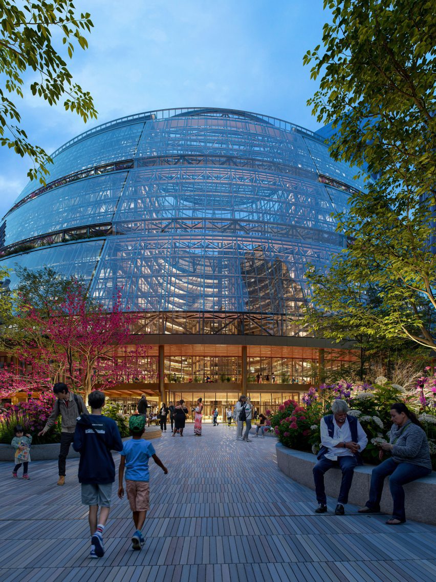 Thompson Center Google redesign renderings