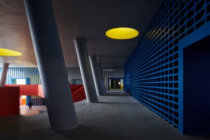Interior of Haikou Jiangdong Huandao Experimental School 