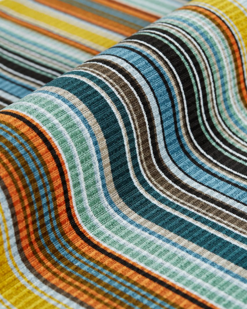 Deep Connections fabric by HBF
