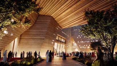 Opera house in Saudi Arabia by Snohetta