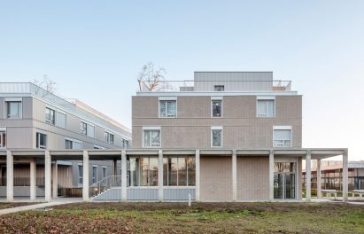 Student accommodation in France designed for the National School of the Penitentiary Administration