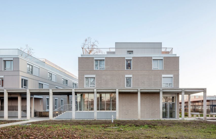 Student accommodation in France designed by Igniacio Prego Architectures