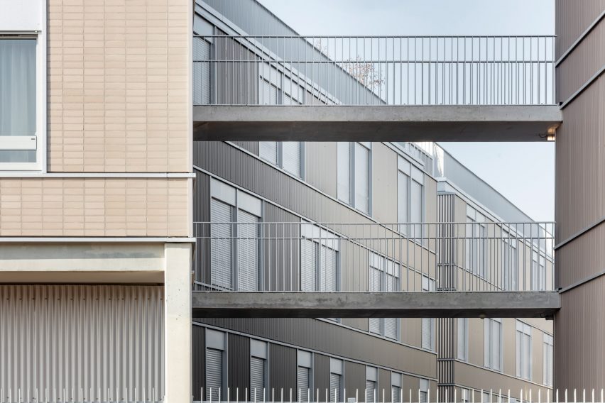 Student accommodation in France designed by Igniacio Prego Architectures