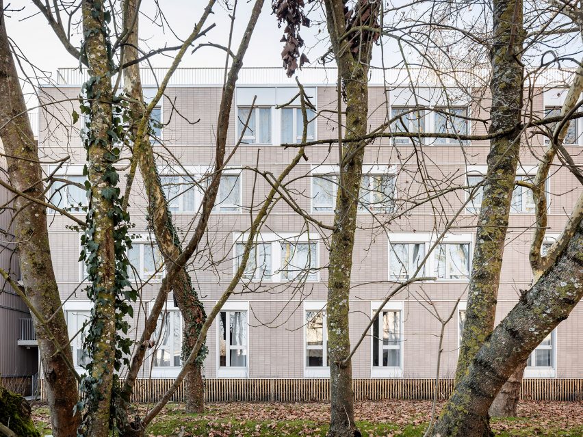 Student accommodation in France designed by Igniacio Prego Architectures