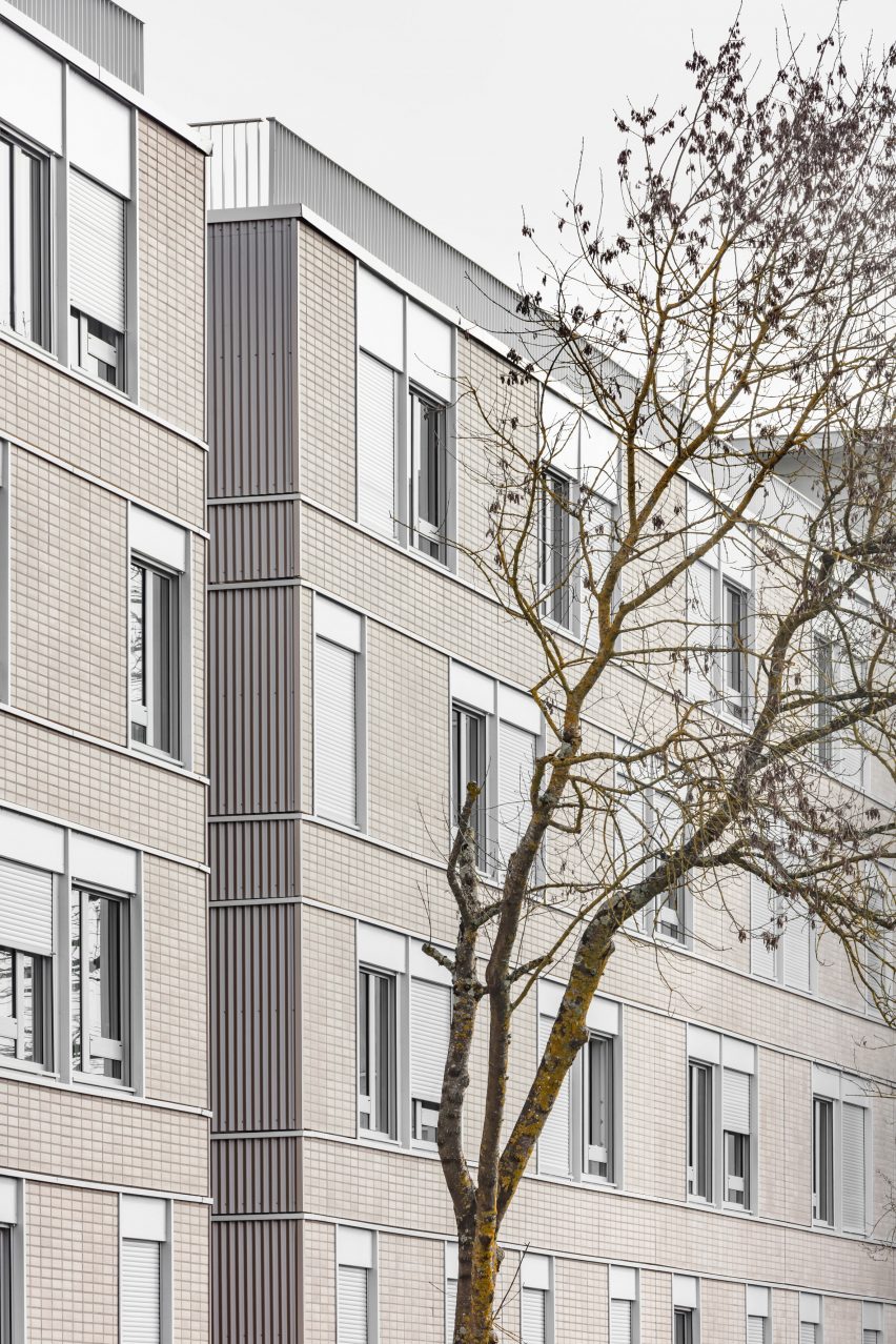 Student accommodation in France designed by Igniacio Prego Architectures