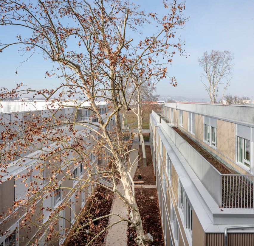 Student accommodation in France designed by Igniacio Prego Architectures