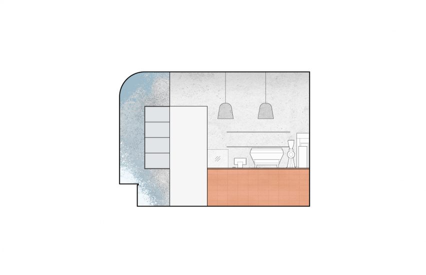 Kuppi cafe by Commoncraft New York City plans