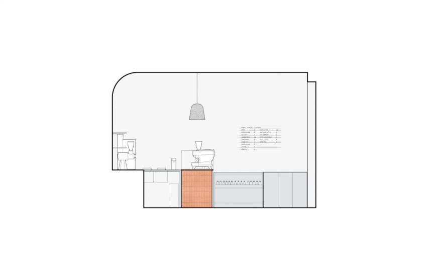 Kuppi cafe by Commoncraft New York City plans