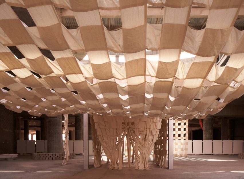 Limbo Accra installation at Sharjah Mall for Sharjah Architecture Triennial.