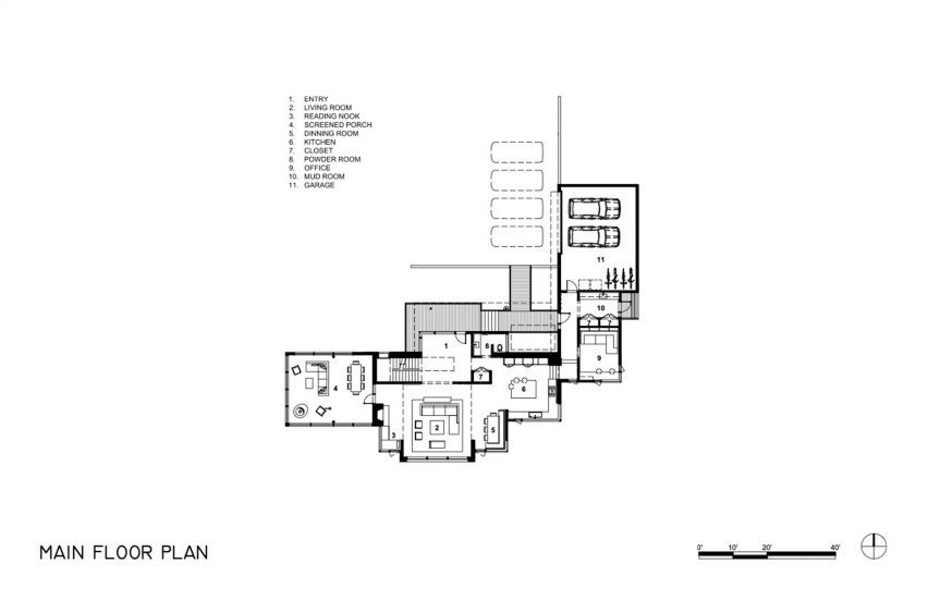 Main floor plan