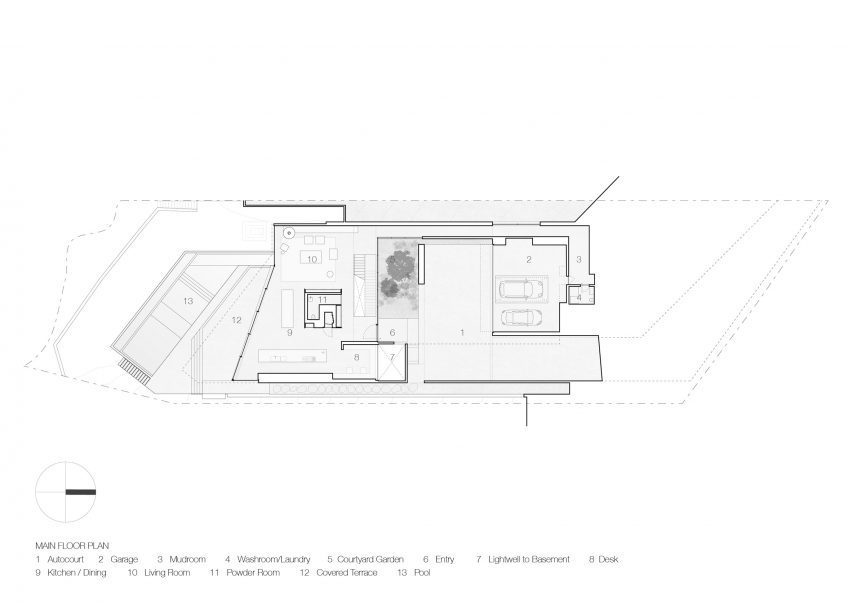 Main floor plan