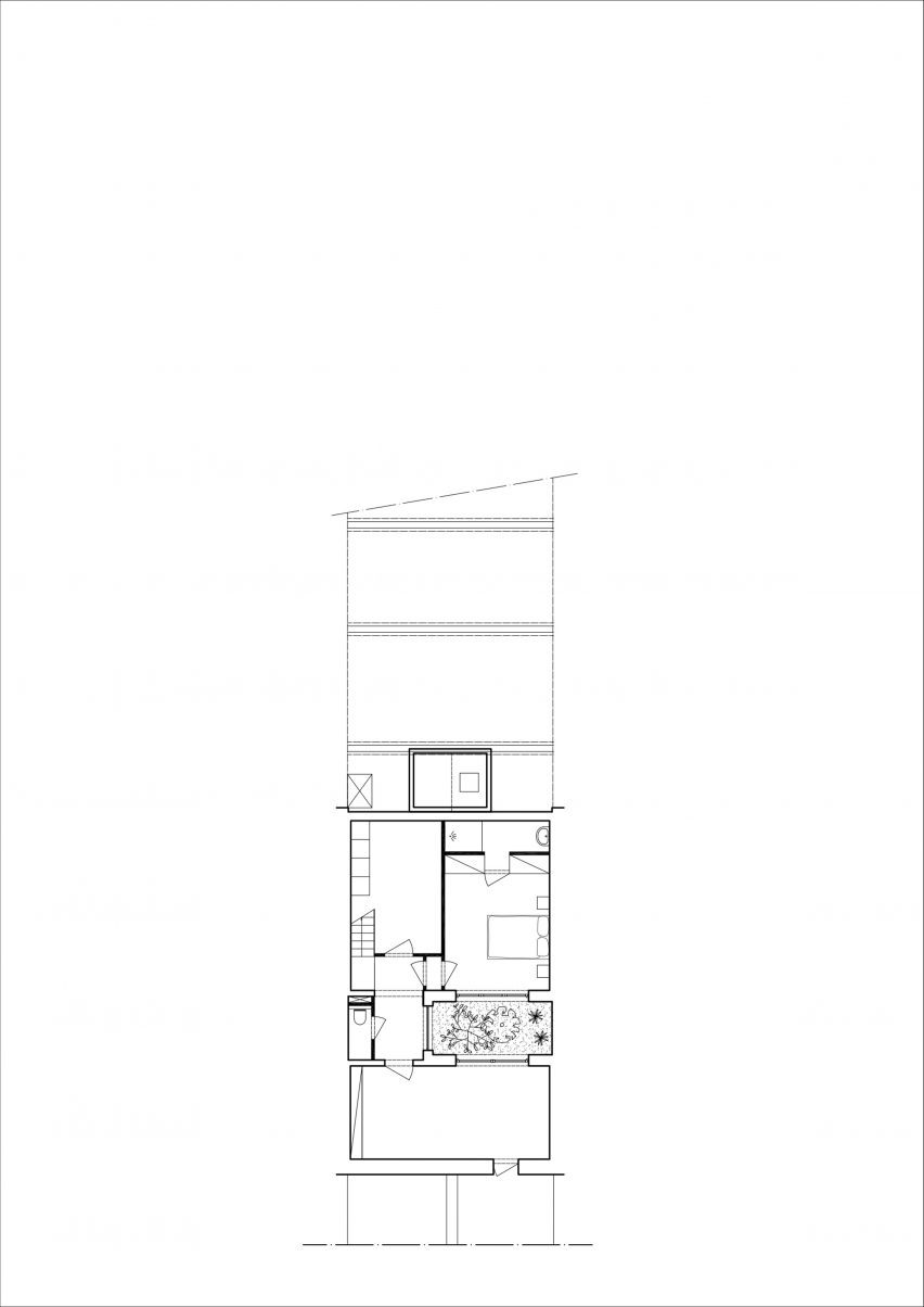 Basement plan of Dailly by Mamout in Belgium