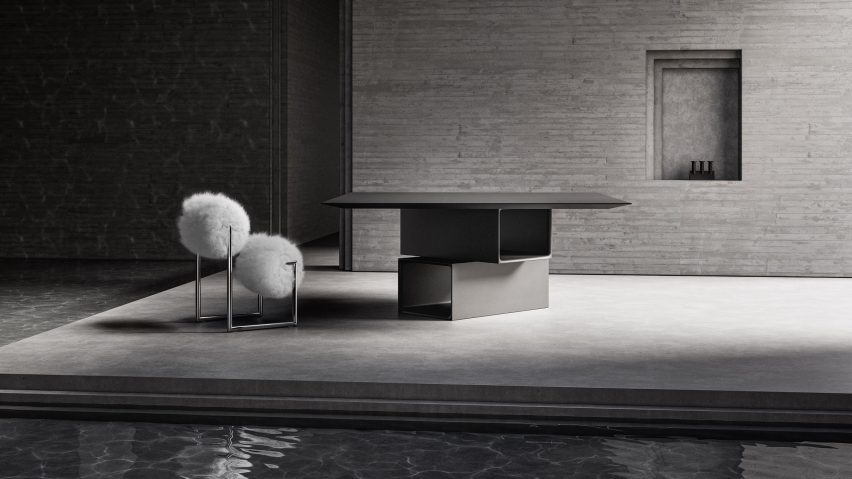 Stormo Studio designed the Manifesto table for Pulkra