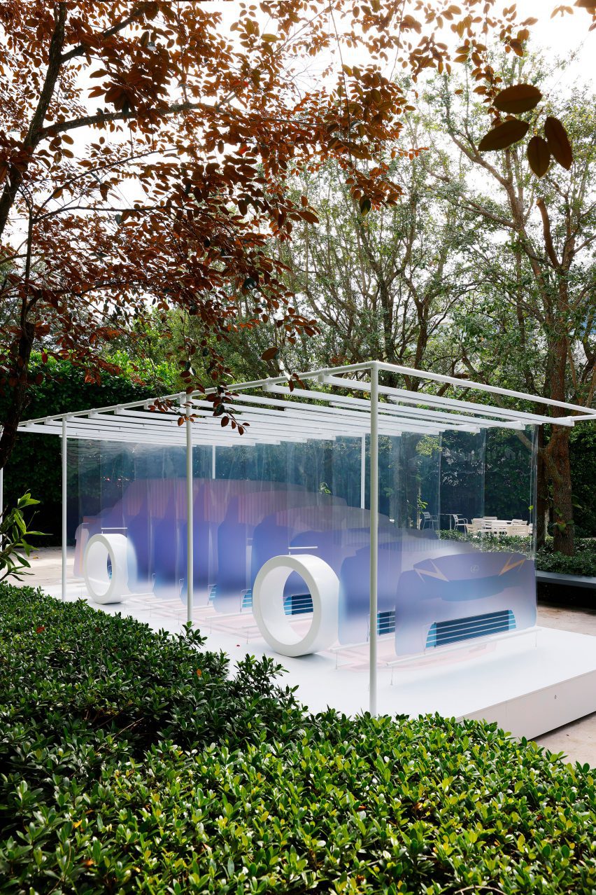 A Lexus installation by Marjan Van Aubel