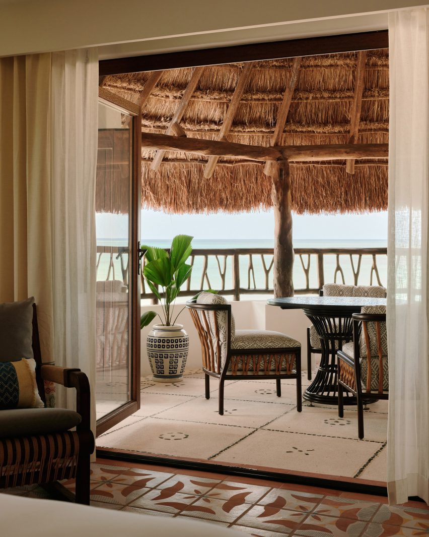 Maroma hotel interiors by Tara Bernerd