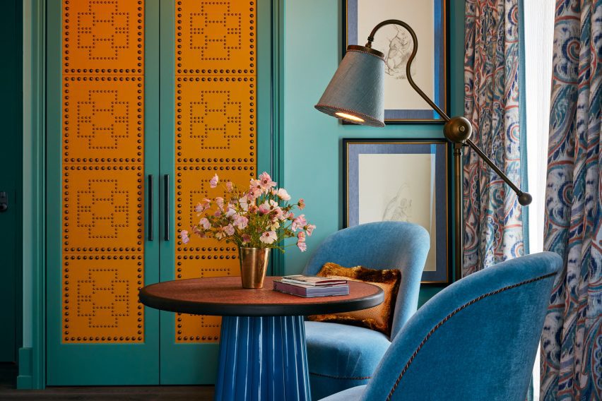 colourful chairs and other furniture at the fifth