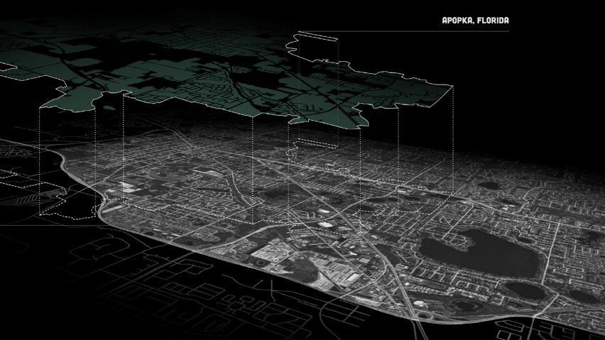 plans of a landscape architecture design