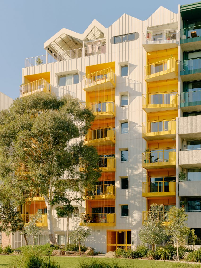 ParkLife apartment block in Melbourne by Austin Maynard Architects