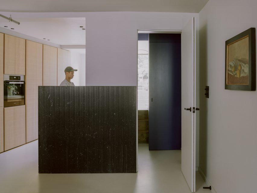 Nelson Terrace London home interior by Paolo Cossu Architects
