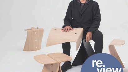 Philippe Starck with 2023 review overlay