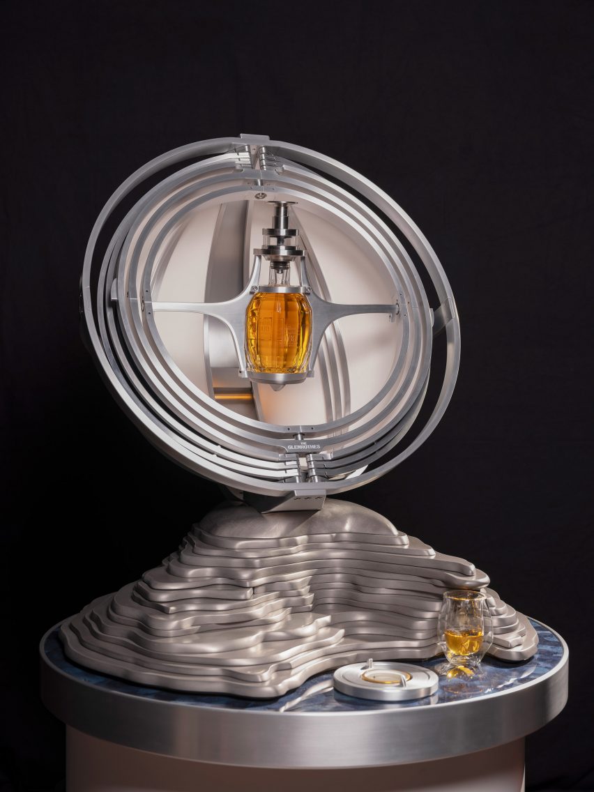 Whisky inside sphere