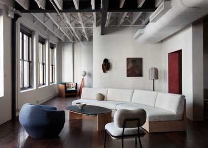 Furniture pieces styled like a living room