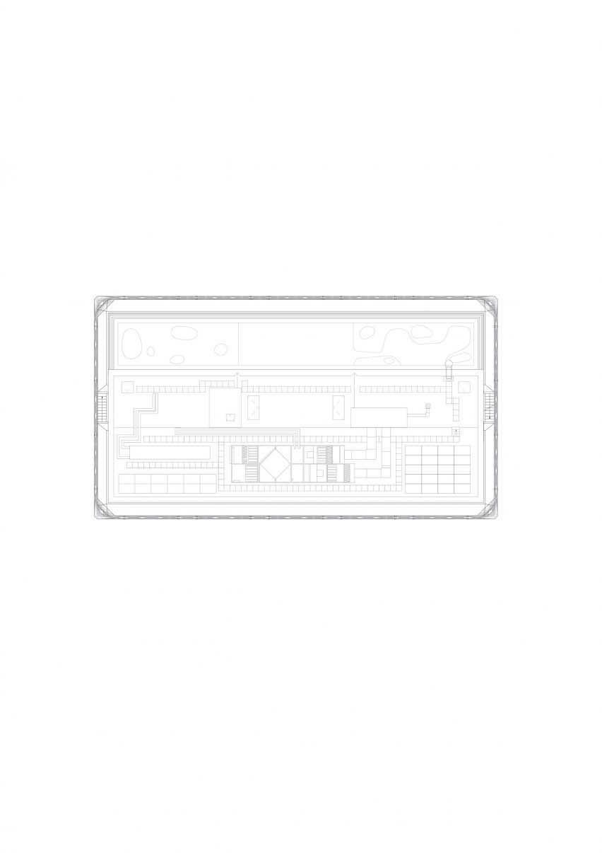 Plan 4 of Texoversum by Allmannwappner and Menges Scheffler Architeckten
