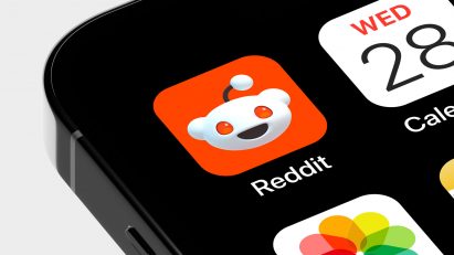 orange app on an iphone