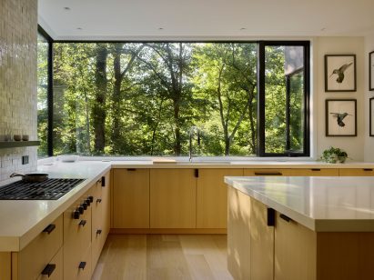 White oak cabinetry