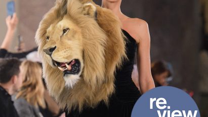 Schiaparelli animal heads with 2023 overlay