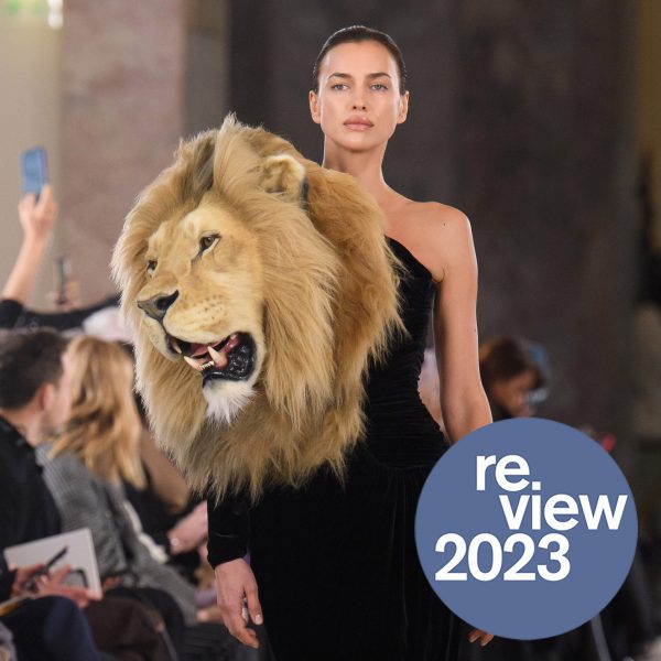 Schiaparelli animal heads with 2023 overlay