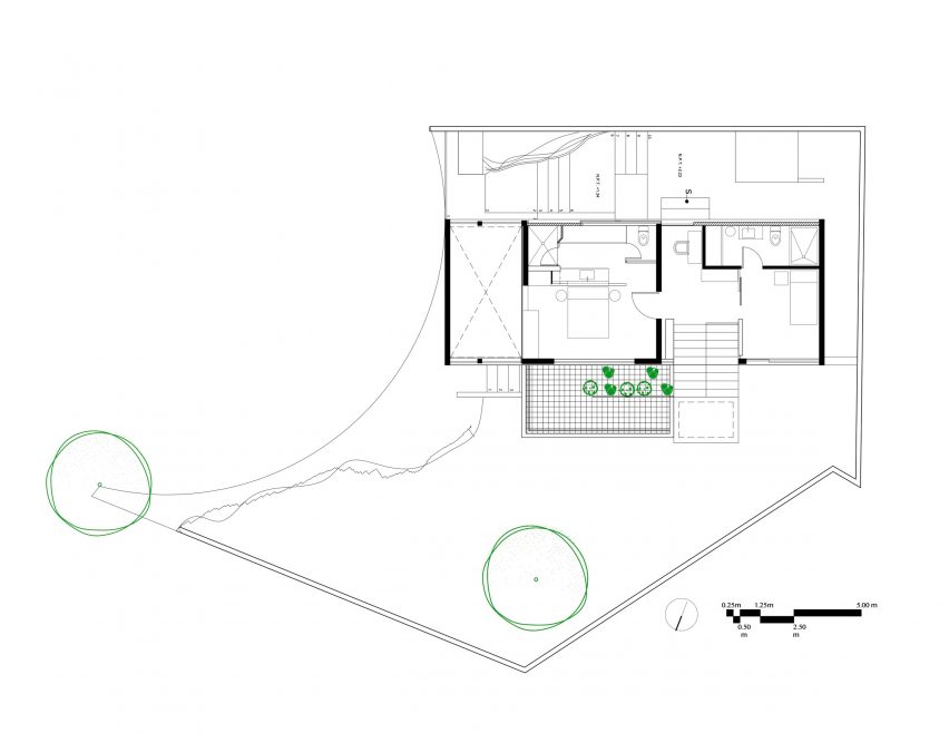 Second floor plan