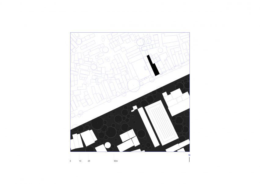 Site plan of Sep'on Heartfulness Centre by 324Praxis