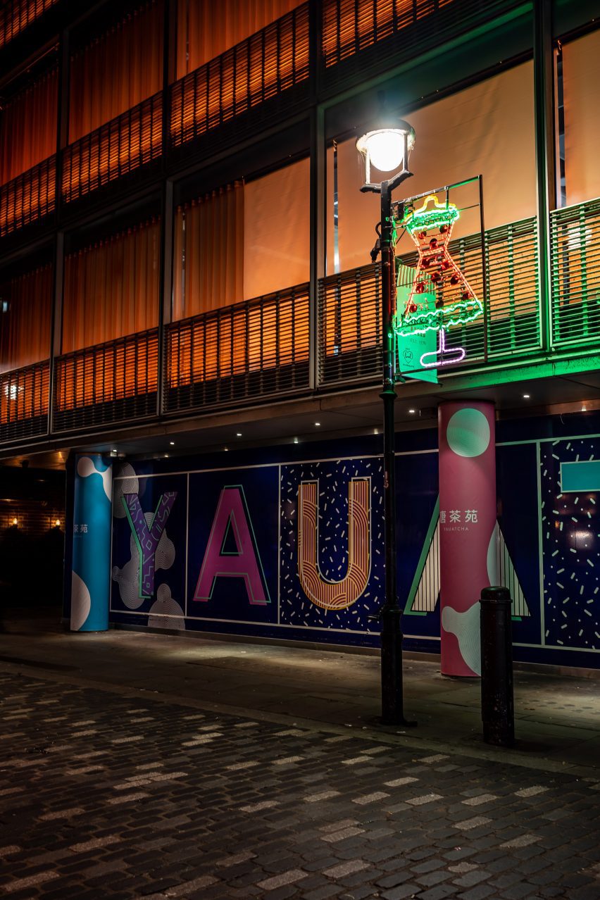 The Soho Kids Xmas Lights 2023 displays designs by students at Soho Parish Primary school