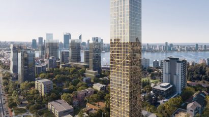 C6 mass timber residential tower by Fraser & Partners