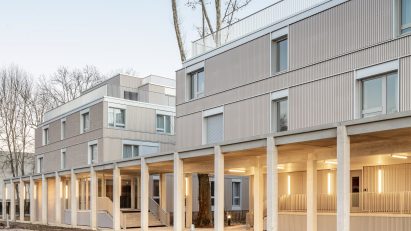 Student accommodation in France designed by Igniacio Prego Architectures