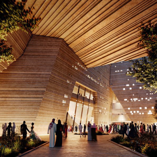 Royal Diriyah Opera House in Saudi Arabia by Snohetta